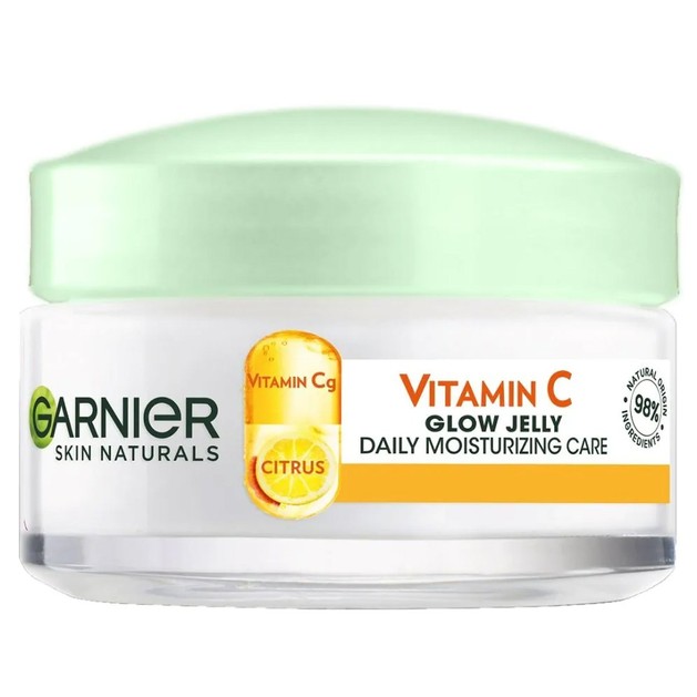 Garnier Skin Naturals Vitamin C Glow Jelly Daily Moisturizing Care Face Gel 50ml Garnier Skin Naturals Vitamin C Glow Jelly Daily Moisturizing Care Face Gel 50ml