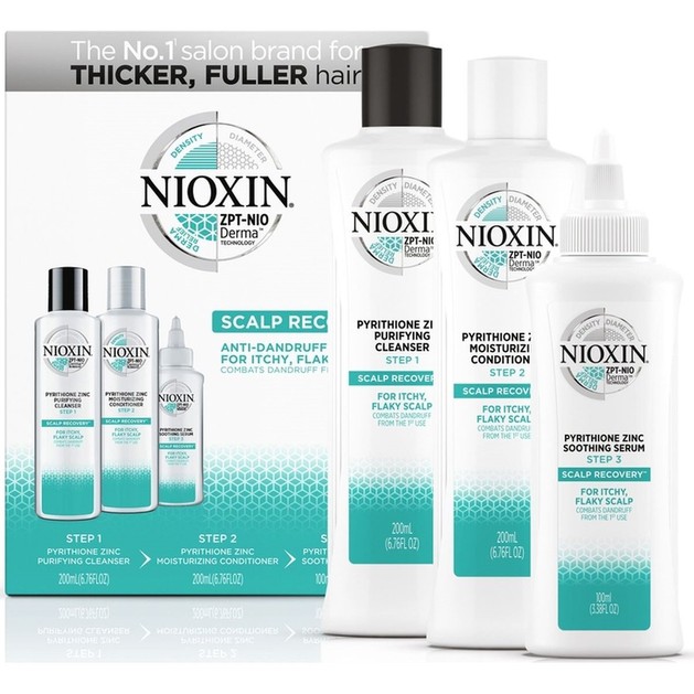 Nioxin Scalp Recovery Kit Ολοκληρωμένη Θεραπεία Κατά της Πιτυρίδας Nioxin Scalp Recovery Kit Ολοκληρωμένη Θεραπεία Κατά της Πιτυρίδας