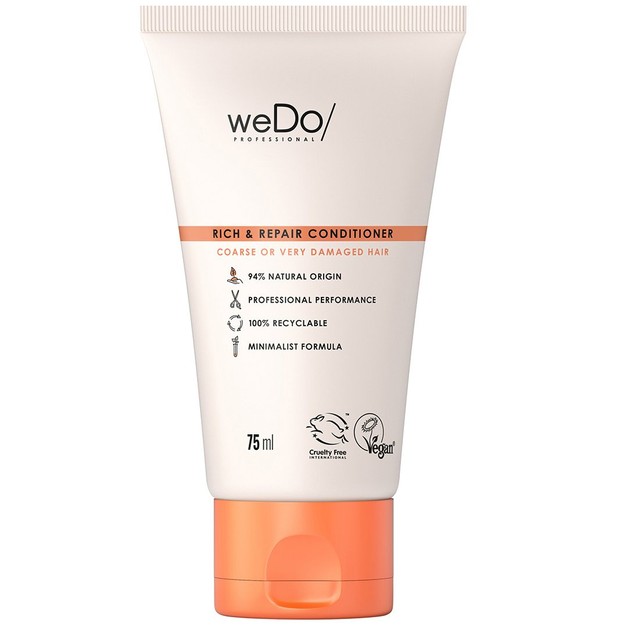 weDo Rich & Repair Conditioner Coarse or Very Damaged Hair 75ml weDo Rich & Repair Conditioner Coarse or Very Damaged Hair 75ml
