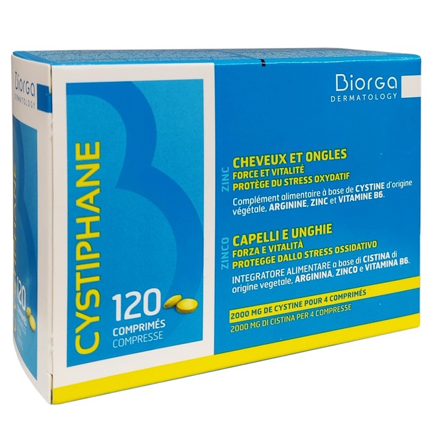 Biorga Cystiphane Hair & Nails Strength & Vitality 120tabs Biorga Cystiphane Hair & Nails Strength & Vitality 120tabs