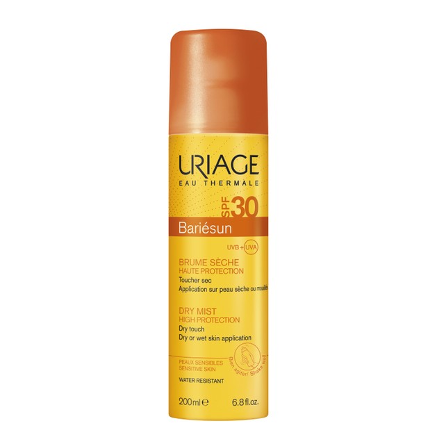 Uriage Bariesun Spf30 Dry Mist High Protection Αντηλιακό Mist Προσώπου Σώματος Υψηλής Προστασίας για Ματ Αποτέλεσμα 200ml Uriage Bariesun Spf30 Dry Mist High Protection Αντηλιακό Mist Προσώπου Σώματος Υψηλής Προστασίας για Ματ Αποτέλεσμα 200ml