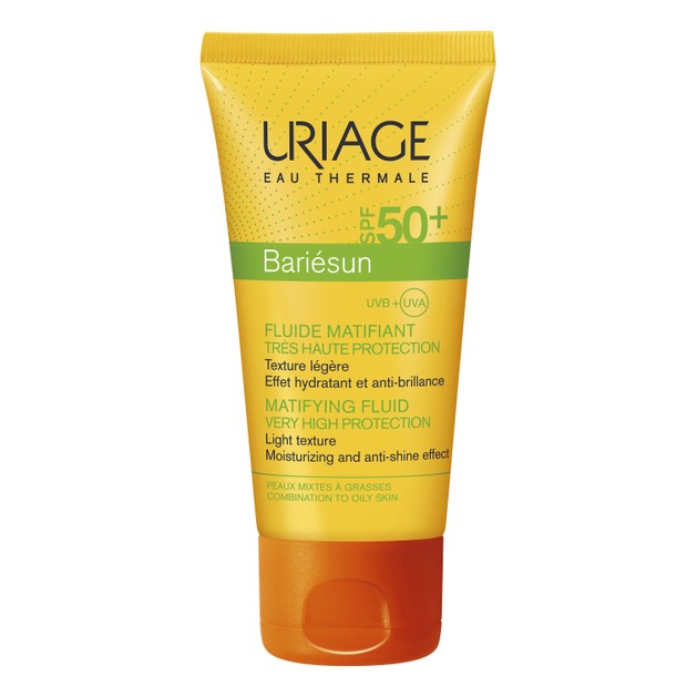 Uriage Bariesun Spf50+ Matifying Fluide Αντηλιακή Λεπτόρρευστη Κρέμα Προσώπου για Μικτό Προς Λιπαρό Δέρμα & Ματ Τελείωμα 50ml Uriage Bariesun Spf50+ Matifying Fluide Αντηλιακή Λεπτόρρευστη Κρέμα Προσώπου για Μικτό Προς Λιπαρό Δέρμα & Ματ Τελείωμα 50ml
