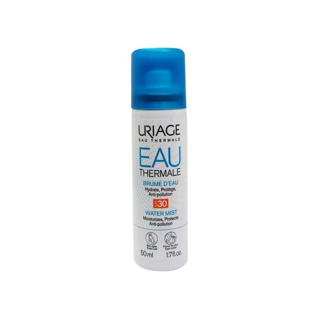 Uriage Eau Thermale Water Mist SPF30 Ενυδατώνει και Προστατεύει Πλήρως το Δέρμα Ενάντια στην Ακτινοβολία UV και τη Ρύπανση 50ml Uriage Eau Thermale Water Mist SPF30 Ενυδατώνει και Προστατεύει Πλήρως το Δέρμα Ενάντια στην Ακτινοβολία UV και τη Ρύπανση 50ml
