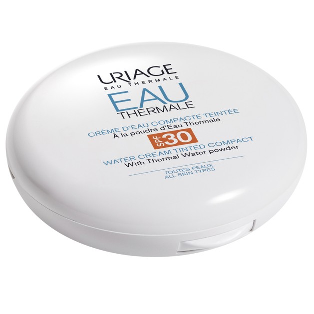 Uriage Eau Thermale Water Cream Tinted Compact SPF30 Ενυδατώνει σε Βάθος και Προστατεύει Ενάντια στην UV Ακτινοβολία 10gr Uriage Eau Thermale Water Cream Tinted Compact SPF30 Ενυδατώνει σε Βάθος και Προστατεύει Ενάντια στην UV Ακτινοβολία 10gr