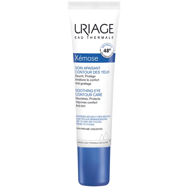 Uriage Xemose Soothing Eye Contour Care Κρέμα Φροντίδας Περιγράμματος Ματιών & Βλεφάρων 15 ml Uriage Xemose Soothing Eye Contour Care Κρέμα Φροντίδας Περιγράμματος Ματιών & Βλεφάρων 15 ml
