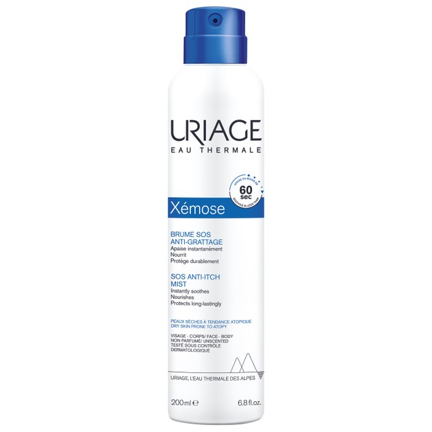 Uriage Xemose Anti-itch Mist Λεπτόρευστο SOS Mist Κατά του Κνισμού & της Ξηρότητας 200ml Uriage Xemose Anti-itch Mist Λεπτόρευστο SOS Mist Κατά του Κνισμού & της Ξηρότητας 200ml