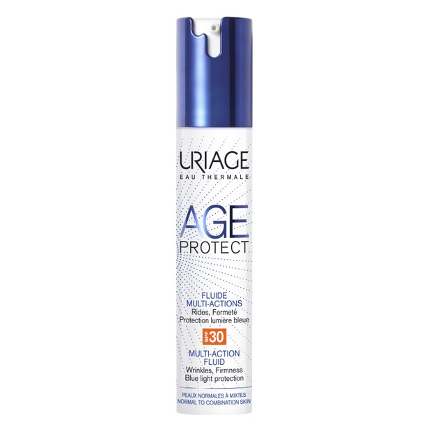 Uriage Eau Thermale Age Protect Multi-Action Fluid Spf30 Αντιγηραντική Λεπτόρρευστη Φροντίδα, Κανονικές Μικτές Επιδερμίδες 40ml Uriage Eau Thermale Age Protect Multi-Action Fluid Spf30 Αντιγηραντική Λεπτόρρευστη Φροντίδα, Κανονικές Μικτές Επιδερμίδες 40ml