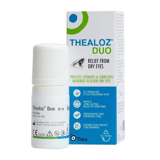 Thea Thealoz Duo Οφθαλμικό Προστατευτικό Διάλυμα 10ml Thea Thealoz Duo Οφθαλμικό Προστατευτικό Διάλυμα 10ml