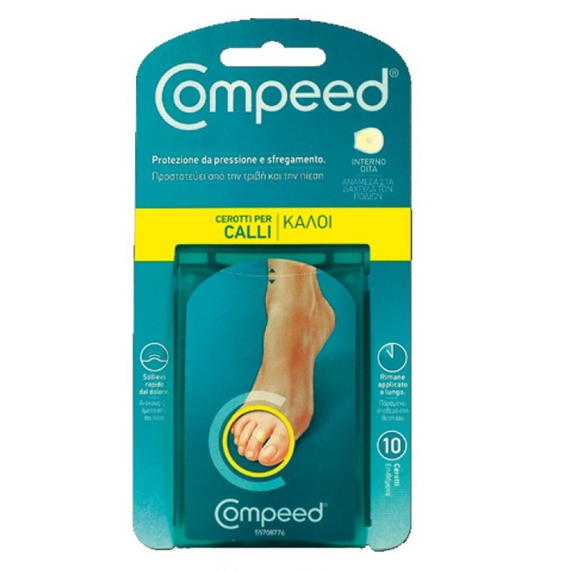 Compeed Επιθέματα για Κάλους Ανάμεσα στα Δάκτυλα 10 Τεμάχια Compeed Επιθέματα για Κάλους Ανάμεσα στα Δάκτυλα 10 Τεμάχια