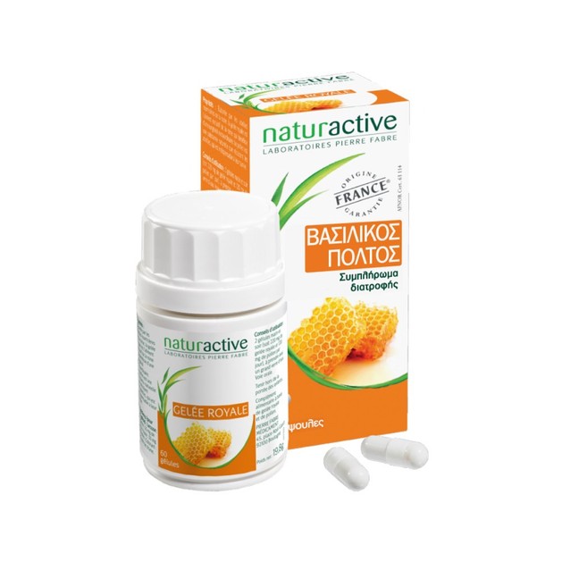 Naturactive Βασιλικός Πολτός Ενίσχυση της Φυσικής Άμυνας του Οργανισμού, Τόνωση & Ενέργεια 60caps Naturactive Βασιλικός Πολτός Ενίσχυση της Φυσικής Άμυνας του Οργανισμού, Τόνωση & Ενέργεια 60caps