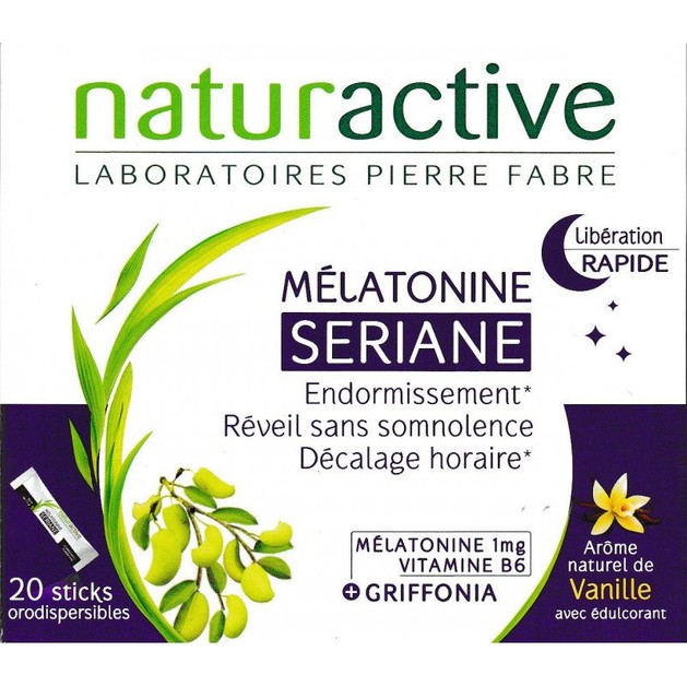 Naturactive Seriane Melatonine Συμπλήρωμα Διατροφής για την Αντιμετώπιση της Αϋπνίας 20 sticks Naturactive Seriane Melatonine Συμπλήρωμα Διατροφής για την Αντιμετώπιση της Αϋπνίας 20 sticks