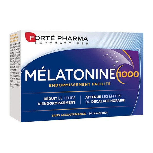 Forte Pharma Melatonine 1000, 30Tabs Forte Pharma Melatonine 1000, 30Tabs
