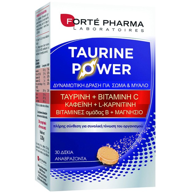 Forte Pharma Energie Taurine Power 30 Effer.tabs Forte Pharma Energie Taurine Power 30 Effer.tabs