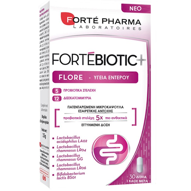 Forte Pharma Fortebiotic Flore 30caps Forte Pharma Fortebiotic Flore 30caps