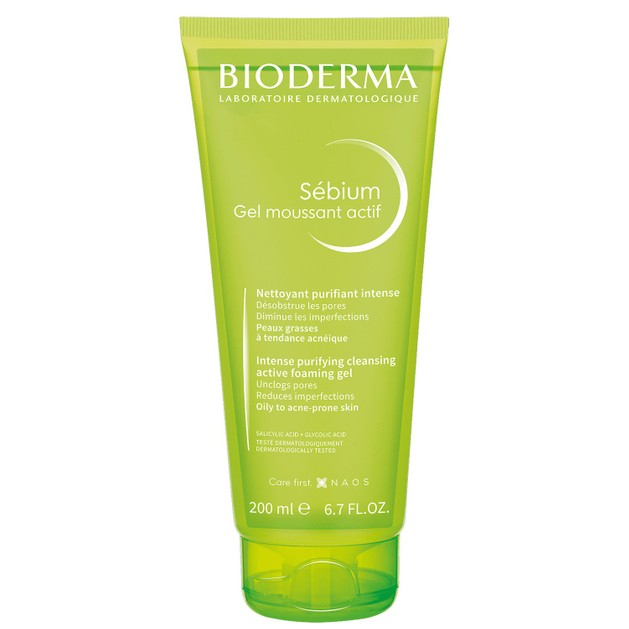 Bioderma Sebium Gel Moussant Actif 200ml Bioderma Sebium Gel Moussant Actif 200ml