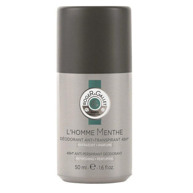 Roger & Gallet L\'Homme Menthe Anti Perspirant Deodorant Roll on 50ml Roger & Gallet L\'Homme Menthe Anti Perspirant Deodorant Roll on 50ml