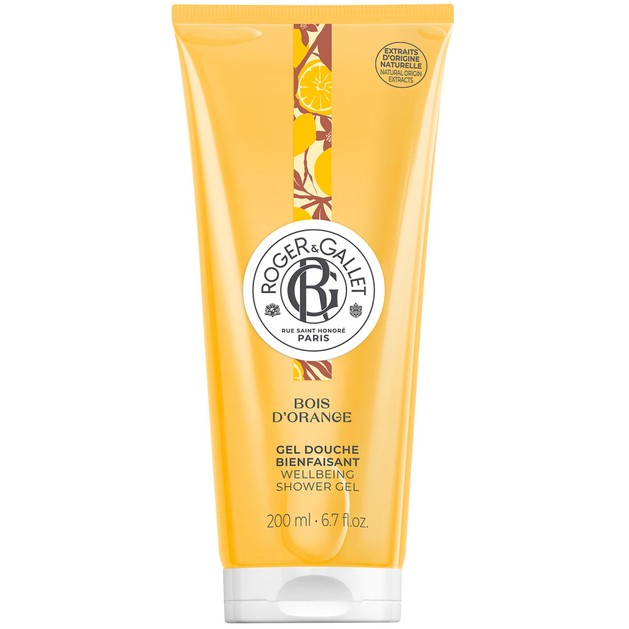 Roger & Gallet Bois d\' Orange Wellbeing Shower Gel 200ml Roger & Gallet Bois d\' Orange Wellbeing Shower Gel 200ml