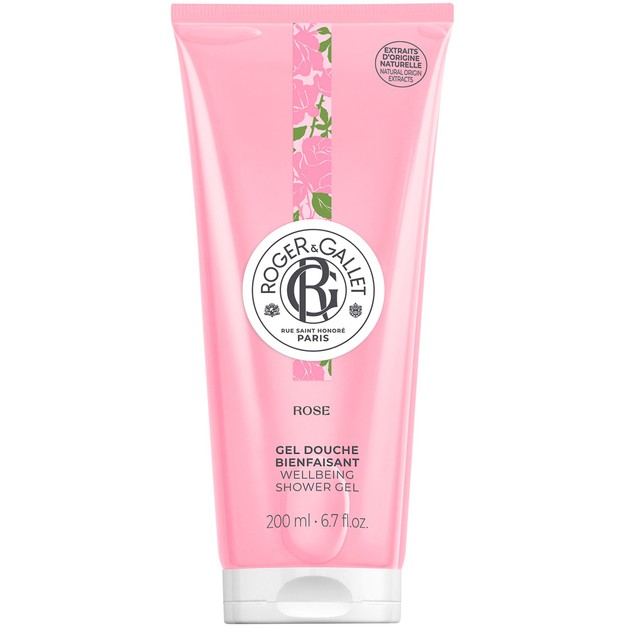 Roger & Gallet Rose Wellbeing Shower Gel 200ml Roger & Gallet Rose Wellbeing Shower Gel 200ml