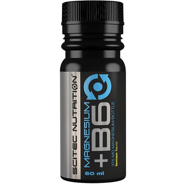 Scitec Nutrition Magnesium & Vitamin B6 Απορροφήσιμο Μαγνήσιο 375mg & Βιταμίνη B6 60ml Scitec Nutrition Magnesium & Vitamin B6 Απορροφήσιμο Μαγνήσιο 375mg & Βιταμίνη B6 60ml