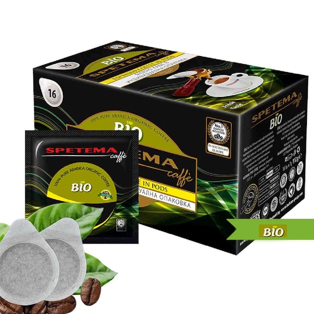 Spetema Caffe Bio Βιολογικός Espresso 112gr 16 Τεμάχια Spetema Caffe Bio Βιολογικός Espresso 112gr 16 Τεμάχια