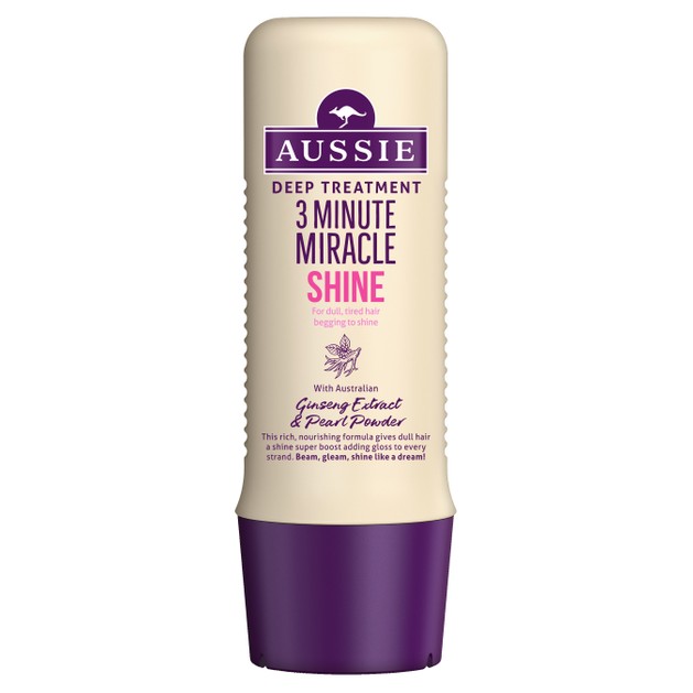 Aussie 3 Minute Miracle Shine Βαθιά Θεραπεία 3\' για Θαμπά & Ξηρά Μαλλιά 250ml Aussie 3 Minute Miracle Shine Βαθιά Θεραπεία 3\' για Θαμπά & Ξηρά Μαλλιά 250ml