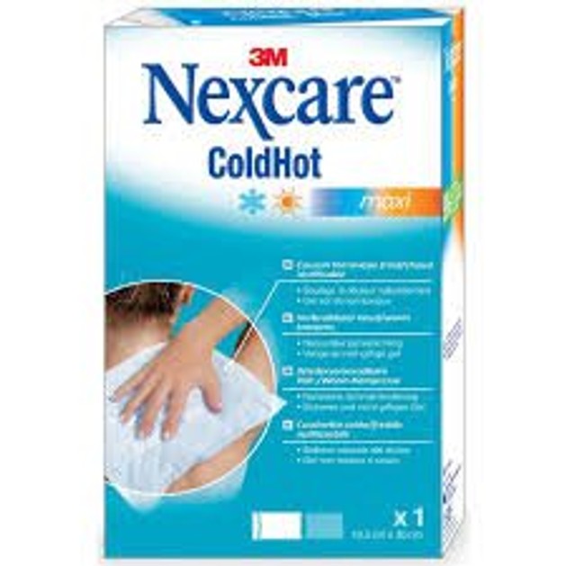 3M Nexcare ColdHot Maxi Gel Compress 2 in 1 Μέγεθος Maxi 19.5cm x 30cm 1 τμχ 3M Nexcare ColdHot Maxi Gel Compress 2 in 1 Μέγεθος Maxi 19.5cm x 30cm 1 τμχ