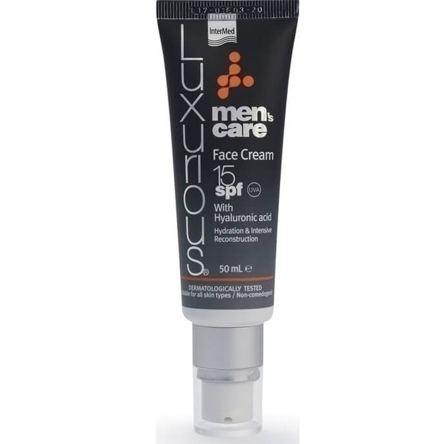 Luxurious Men\'s Care Face Cream Spf15, 50ml Luxurious Men\'s Care Face Cream Spf15, 50ml