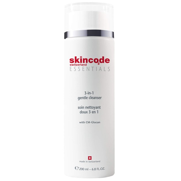 Skincode Essentials 3 in 1 Gentle Cleanser With CM-Glucan 200ml Skincode Essentials 3 in 1 Gentle Cleanser With CM-Glucan 200ml