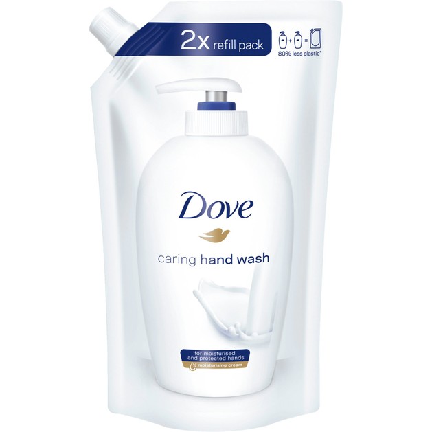 Dove Caring Hand Wash Refill Pack Υγρό Κρεμοσάπουνο Χεριών Ανταλλακτικό 500ml Dove Caring Hand Wash Refill Pack Υγρό Κρεμοσάπουνο Χεριών Ανταλλακτικό 500ml