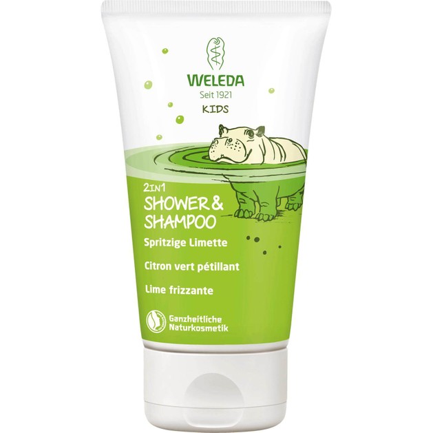 Weleda Kids 2 in 1 Shampoo & Body Wash Παιδικό Σαμπουάν & Αφρόλουτρο Μοσχολέμονο 150ml Weleda Kids 2 in 1 Shampoo & Body Wash Παιδικό Σαμπουάν & Αφρόλουτρο Μοσχολέμονο 150ml