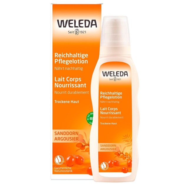 Weleda Sea Buckthorn Rich Body Lotion for Dry Skin 200ml Weleda Sea Buckthorn Rich Body Lotion for Dry Skin 200ml