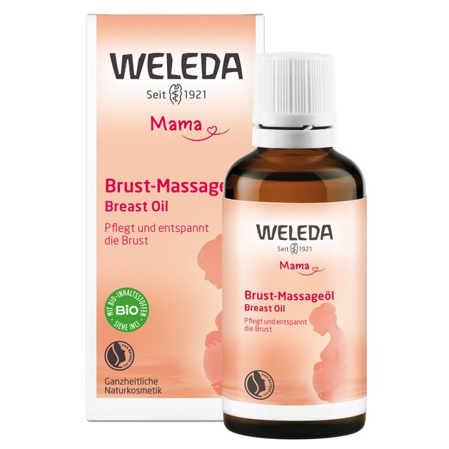Weleda Mama Breast Massage Oil 50ml Weleda Mama Breast Massage Oil 50ml