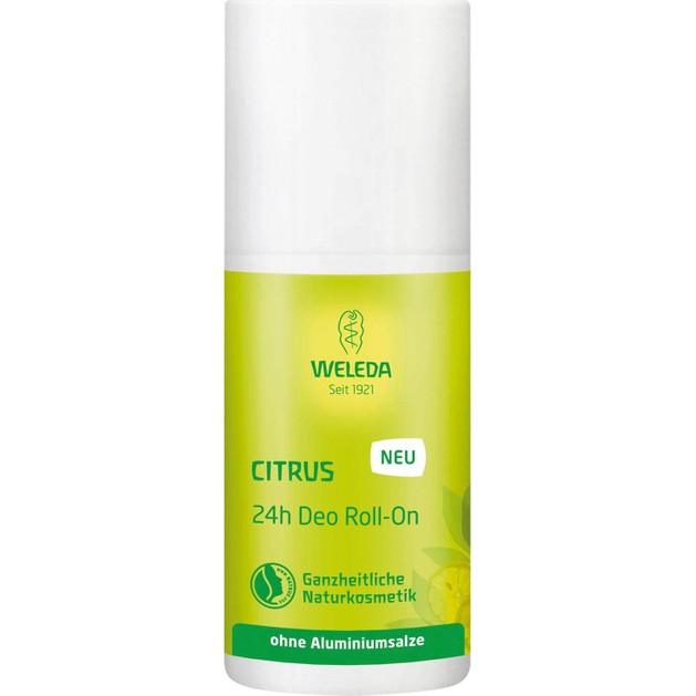 Weleda Citrus 24h Deo Roll-On Αποσμητικό Roll-On 24ωρης Προστασίας και Φυσικής Φρεσκάδας με Κίτρο 50ml Weleda Citrus 24h Deo Roll-On Αποσμητικό Roll-On 24ωρης Προστασίας και Φυσικής Φρεσκάδας με Κίτρο 50ml