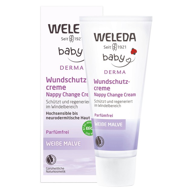 Weleda Baby Derma White Mallow Nappy Change Cream 50ml Weleda Baby Derma White Mallow Nappy Change Cream 50ml