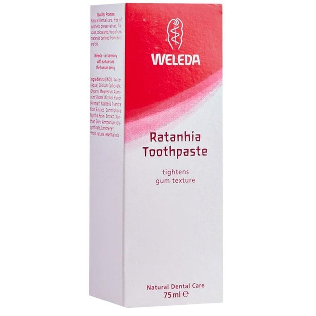 Weleda Οδοντόκρεμα Ρατάνια Δυναμώνει Τα Ούλα Αντιμετωπίζοντας Αποτελεσματικά Την Ουλίτιδα Rathania Zahncreme 75ml Weleda Οδοντόκρεμα Ρατάνια Δυναμώνει Τα Ούλα Αντιμετωπίζοντας Αποτελεσματικά Την Ουλίτιδα Rathania Zahncreme 75ml