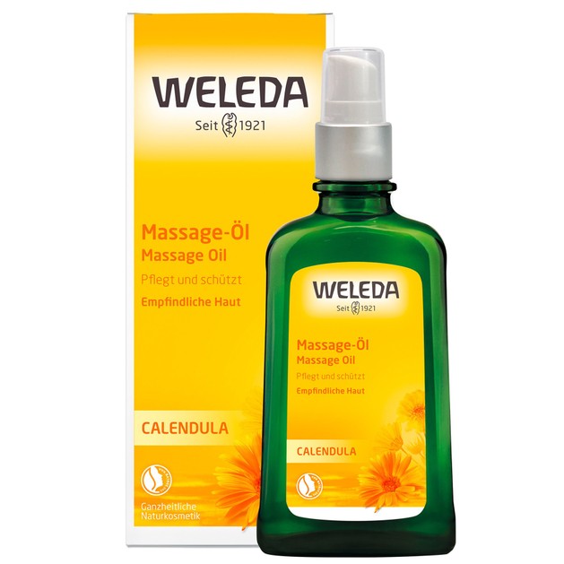 Weleda Calendula Massage Oil 100ml Weleda Calendula Massage Oil 100ml