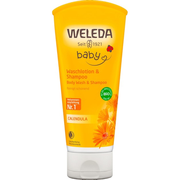 Weleda Σαμπουάν & Αφρόλουτρο Καλέντουλας 200ml Weleda Σαμπουάν & Αφρόλουτρο Καλέντουλας 200ml