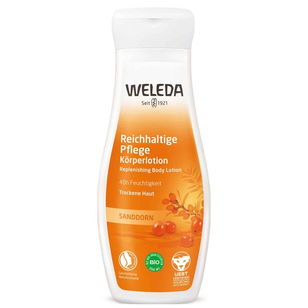 Weleda Sea Buckthorn Replenishing Body Lotion 200ml Weleda Sea Buckthorn Replenishing Body Lotion 200ml