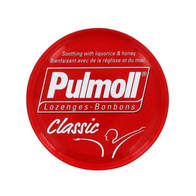 Pulmoll Classic Καραμέλες με Γλυκόριζα και Μέλι 75gr Pulmoll Classic Καραμέλες με Γλυκόριζα και Μέλι 75gr