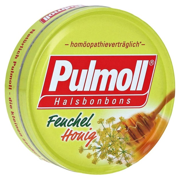 Pulmoll Καραμέλες με Μέλι και Μάραθο 75gr Pulmoll Καραμέλες με Μέλι και Μάραθο 75gr