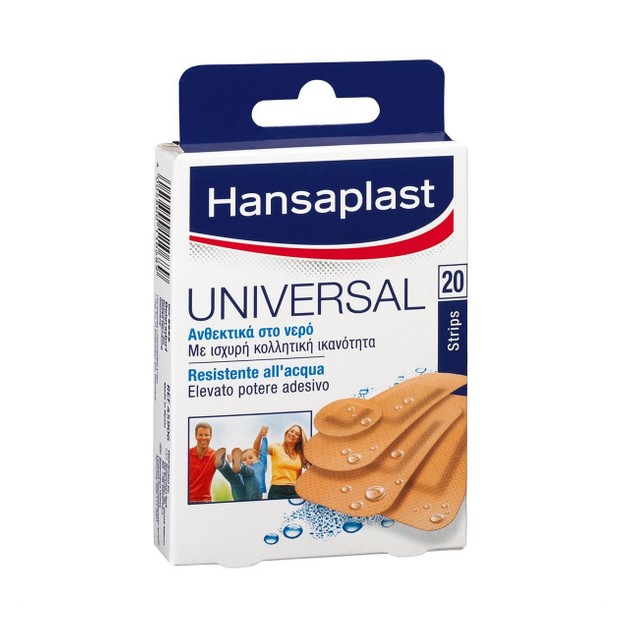 Hansaplast Universal Water resistant Επιθέματα Ανθεκτικά στο Νερό 20τμχ Hansaplast Universal Water resistant Επιθέματα Ανθεκτικά στο Νερό 20τμχ