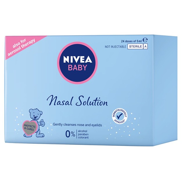 Nivea Baby Φυσιολογικός Ορός 24x5ml Nivea Baby Φυσιολογικός Ορός 24x5ml