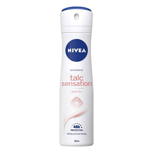 Nivea Female Talc Sensation Spray Deo 150ml Nivea Female Talc Sensation Spray Deo 150ml