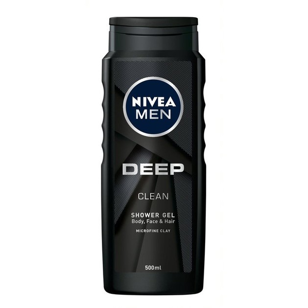 Nivea Men Deep Clean Shower Gel 500ml Nivea Men Deep Clean Shower Gel 500ml