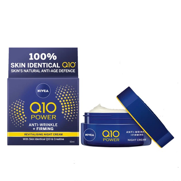 Nivea Q10 Plus Anti-Wrinkle Night Cream For All Types Skin 50ml Nivea Q10 Plus Anti-Wrinkle Night Cream For All Types Skin 50ml