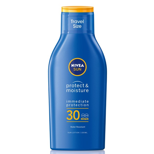 Nivea Sun Protect & Moisture Lotion Spf30 Immediate Protection & 48h Moisture 100ml Nivea Sun Protect & Moisture Lotion Spf30 Immediate Protection & 48h Moisture 100ml