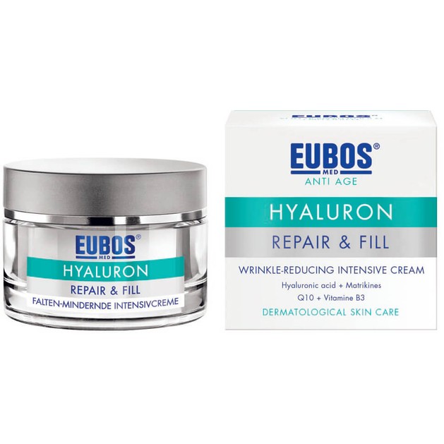Eubos Sensitive Hyaluron Repair & Fill Creme Εντατική Κρέμα Κατά των Ρυτίδων με Υαλουρονικό Οξύ 50ml Eubos Sensitive Hyaluron Repair & Fill Creme Εντατική Κρέμα Κατά των Ρυτίδων με Υαλουρονικό Οξύ 50ml