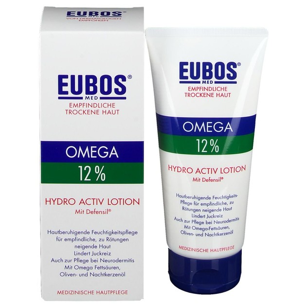 Eubos Omega 3-6-9 Hydro Active Lotion Defensil Καταπραϋντική Λοσιόν Σώματος με Ωμέγα Λιπαρά Οξέα για το Ευαίσθητο Δέρμα 200ml Eubos Omega 3-6-9 Hydro Active Lotion Defensil Καταπραϋντική Λοσιόν Σώματος με Ωμέγα Λιπαρά Οξέα για το Ευαίσθητο Δέρμα 200ml