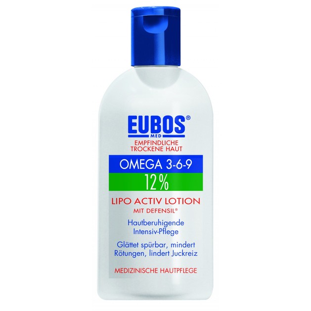 Eubos Omega 3-6-9 Lipo Active Lotion Defensil Πλούσια Καταπραϋντική Περιποίηση Σώματος με Ωμέγα Λιπαρά Οξέα για Ξηρό Δέρμα 200ml Eubos Omega 3-6-9 Lipo Active Lotion Defensil Πλούσια Καταπραϋντική Περιποίηση Σώματος με Ωμέγα Λιπαρά Οξέα για Ξηρό Δέρμα 200ml