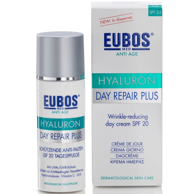 Eubos Hyaluron Day Repair Plus Spf20 Κρέμα Ημέρας για Ολοκληρωμένη Φροντίδα της Επιδερμίδας με Ενεργή Σύνθεση Υαλουρονικού 50ml Eubos Hyaluron Day Repair Plus Spf20 Κρέμα Ημέρας για Ολοκληρωμένη Φροντίδα της Επιδερμίδας με Ενεργή Σύνθεση Υαλουρονικού 50ml
